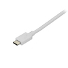 Startech.Com 6ft USB-C to DisplayPort Cable - USB C to DP Adapter - White CDP2DPMM6W